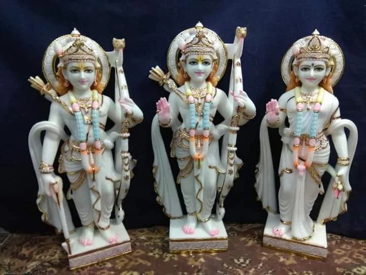 Ram Darbar Statue marble murti sample