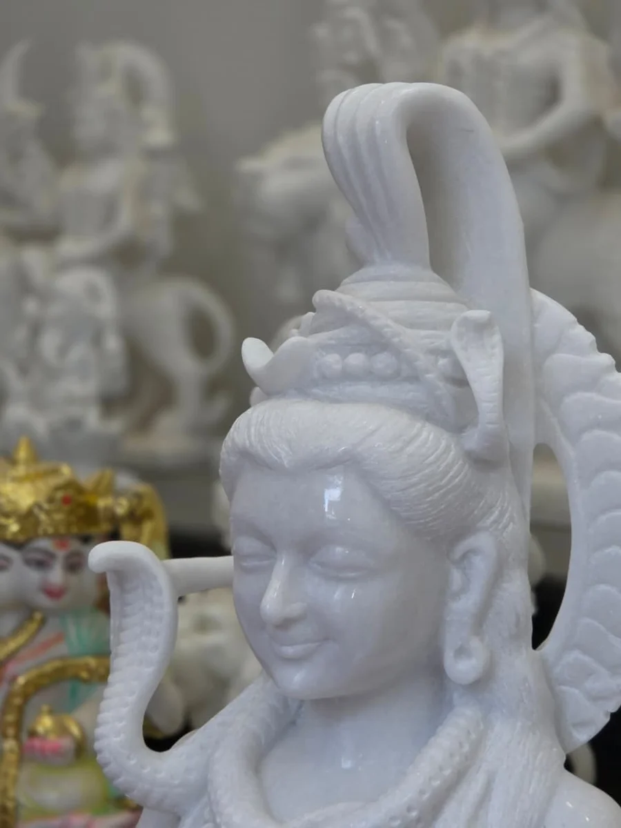 Shiv Statue marble murti sample