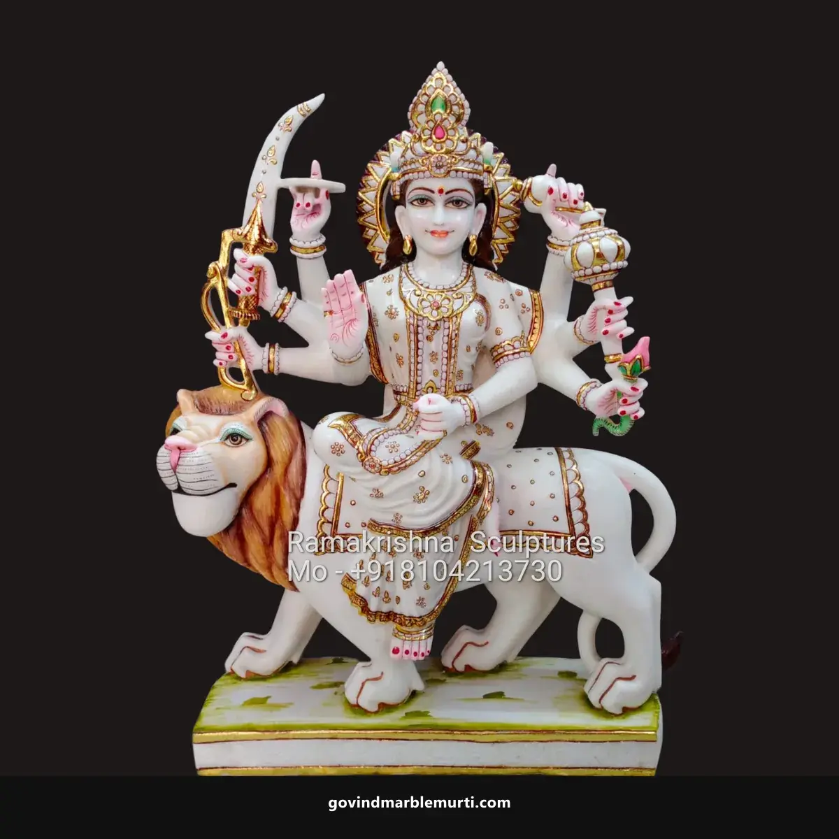 Goddess Idols marble murti sample