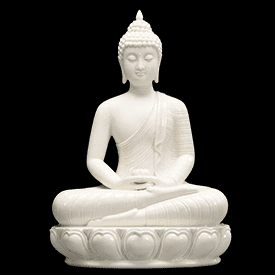 Marble Buddha murti