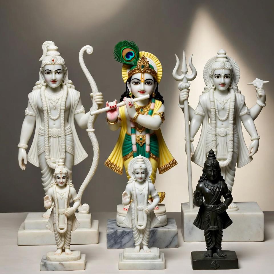 Marble statue commission — pan-India delivery from Jaipur